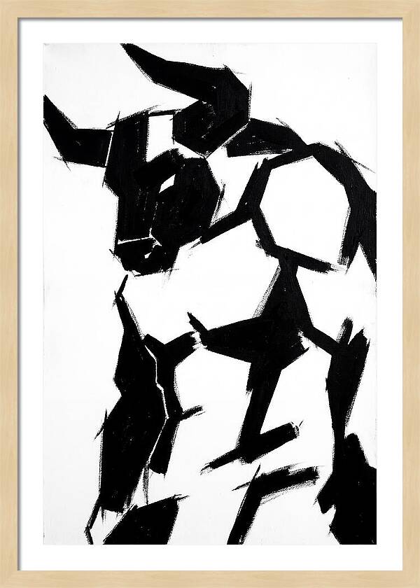 Minotaur In Abstract Form