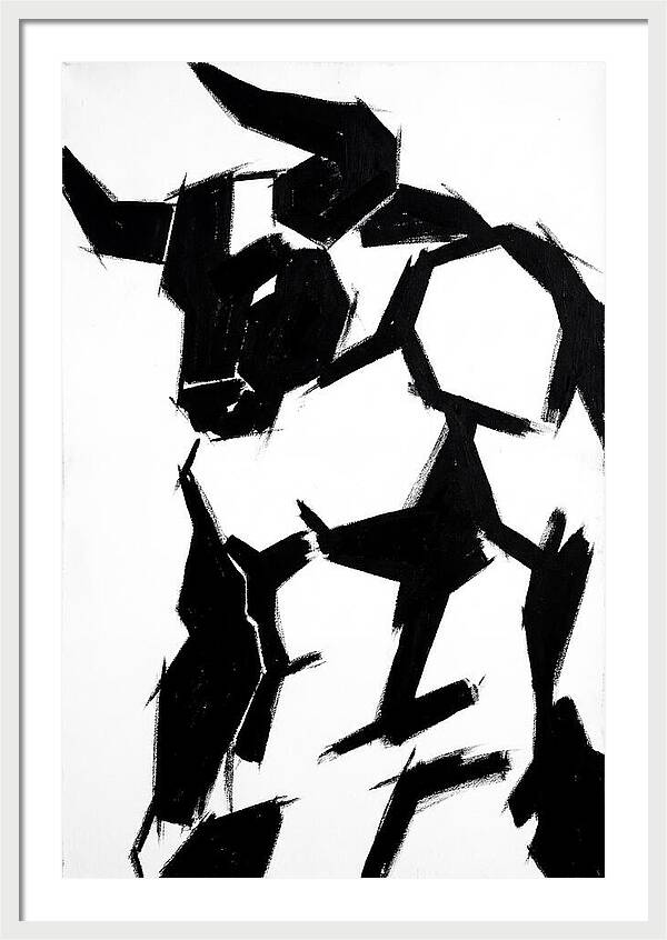 Minotaur In Abstract Form