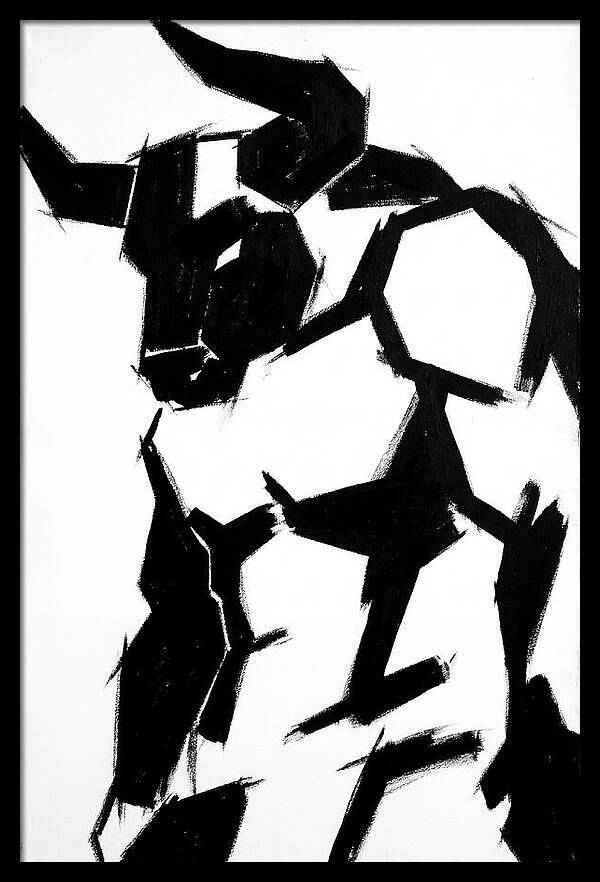 Minotaur In Abstract Form