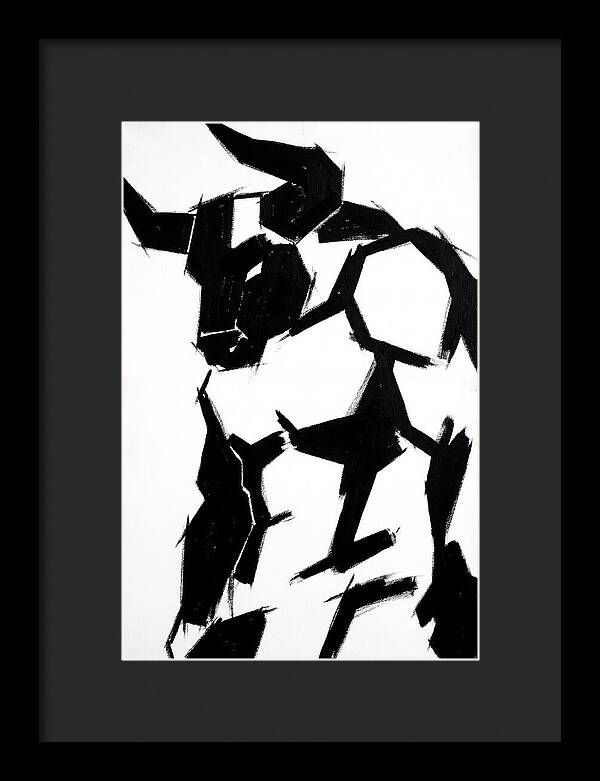 Minotaur In Abstract Form