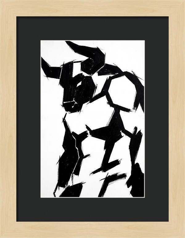 Minotaur In Abstract Form