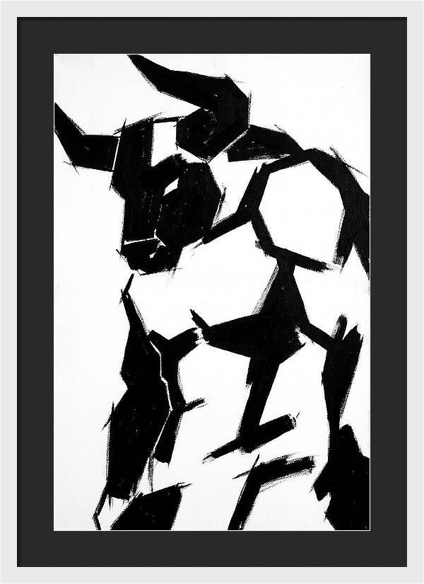 Minotaur In Abstract Form