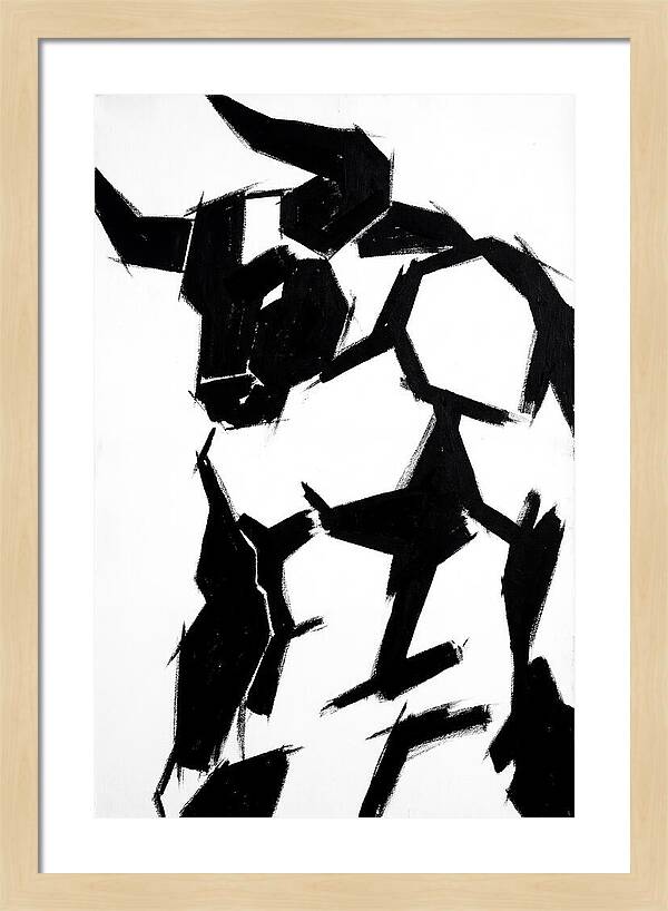 Minotaur In Abstract Form