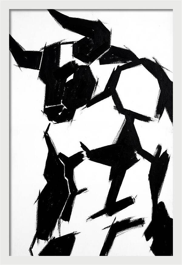 Minotaur In Abstract Form