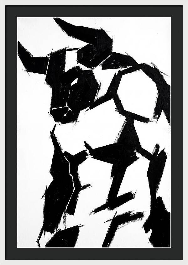 Minotaur In Abstract Form