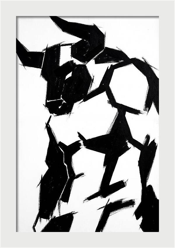 Minotaur In Abstract Form