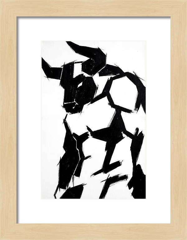 Minotaur In Abstract Form