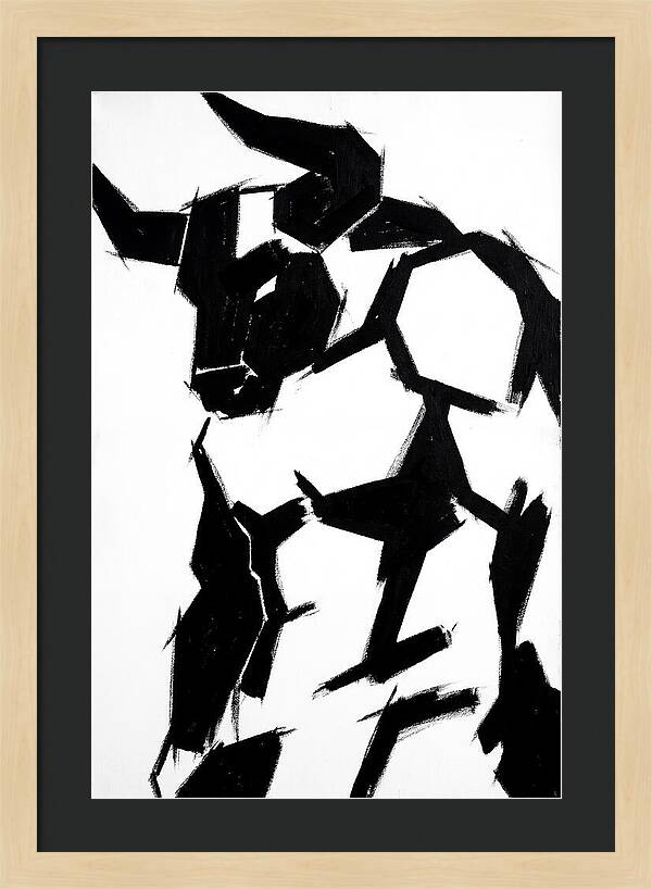 Minotaur In Abstract Form