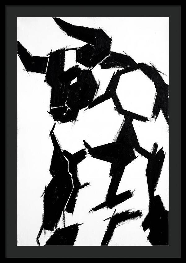 Minotaur In Abstract Form