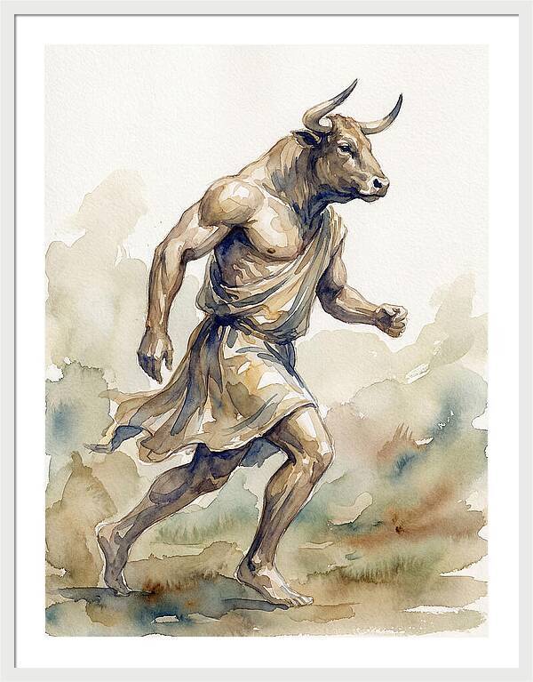Minotaur In Motion