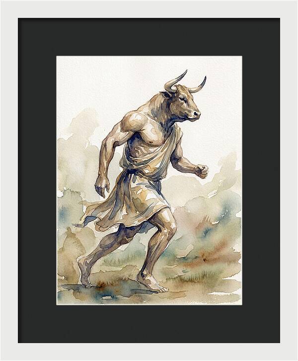 Minotaur In Motion