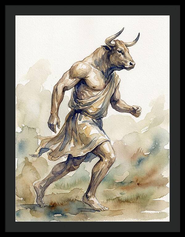 Minotaur In Motion