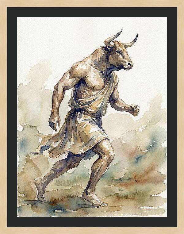 Minotaur In Motion