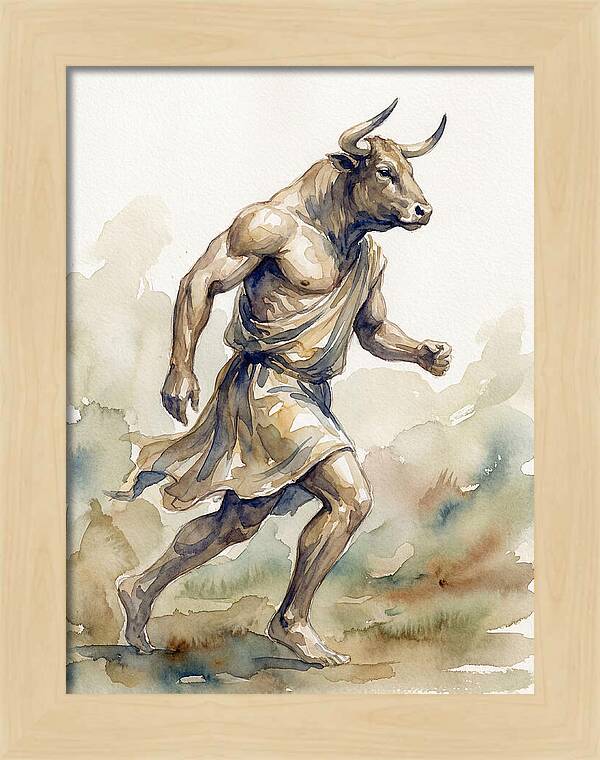 Minotaur In Motion