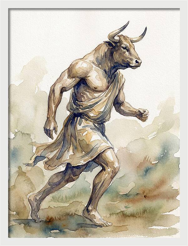 Minotaur In Motion