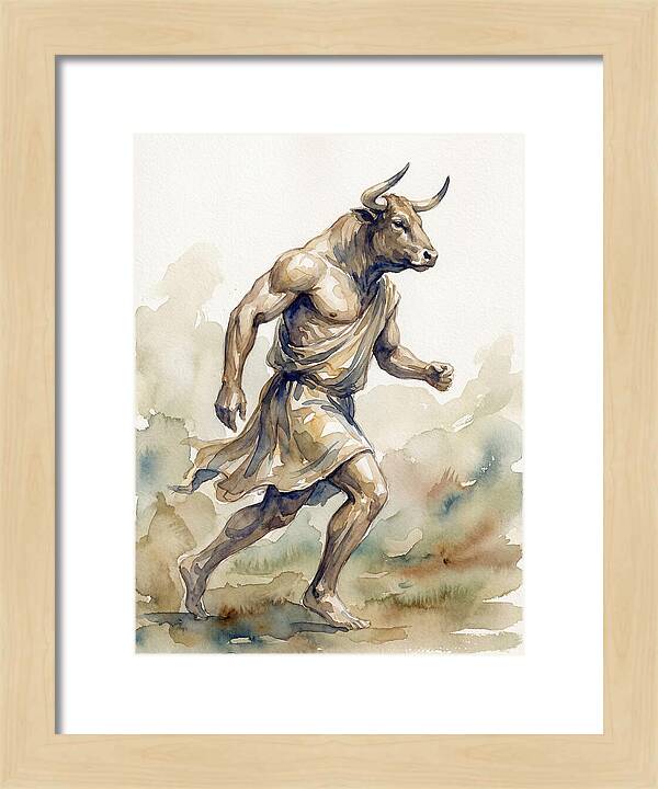 Minotaur In Motion