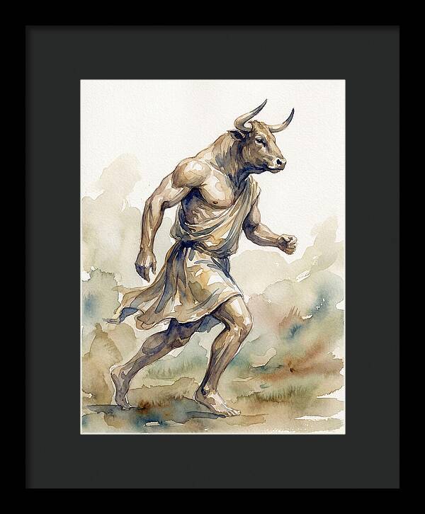 Minotaur In Motion