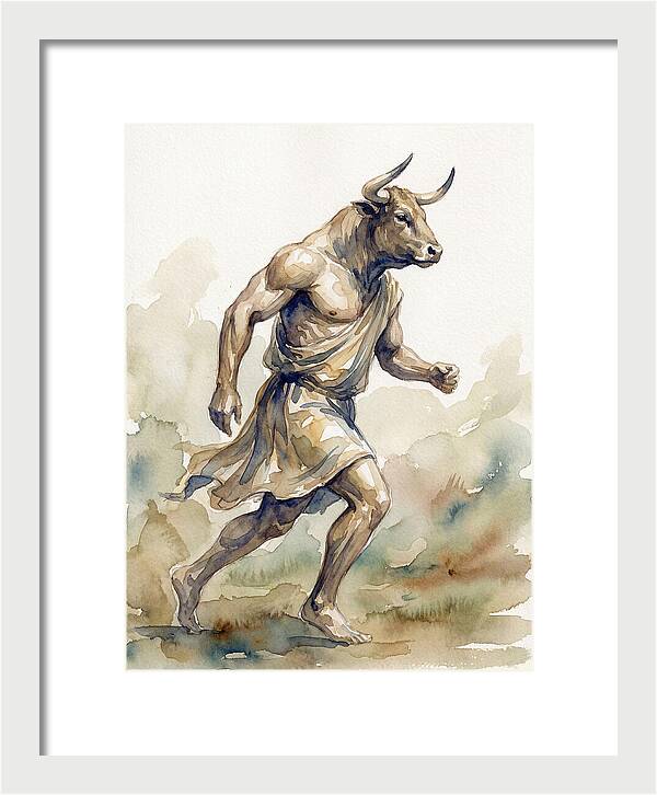 Minotaur In Motion