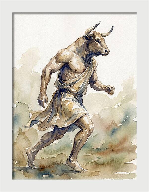 Minotaur In Motion