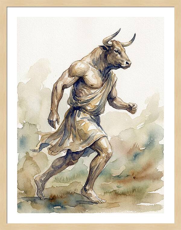 Minotaur In Motion