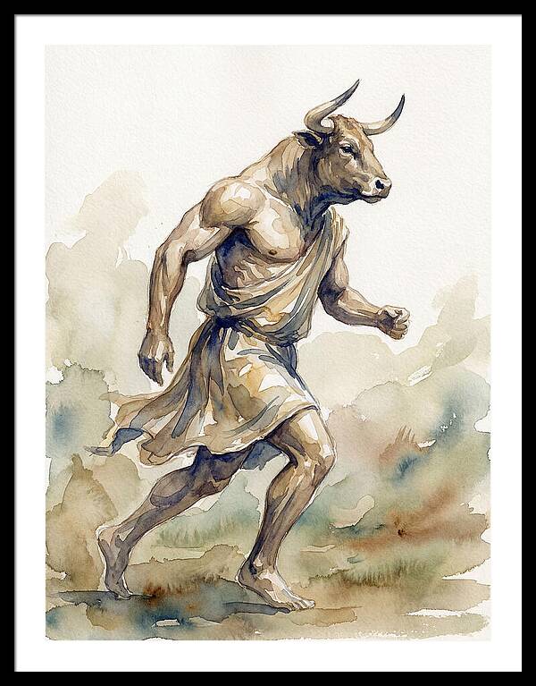 Minotaur In Motion