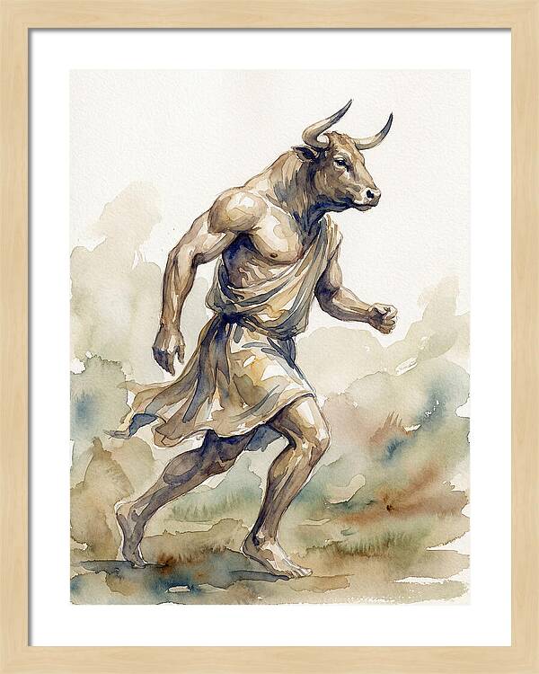 Minotaur In Motion