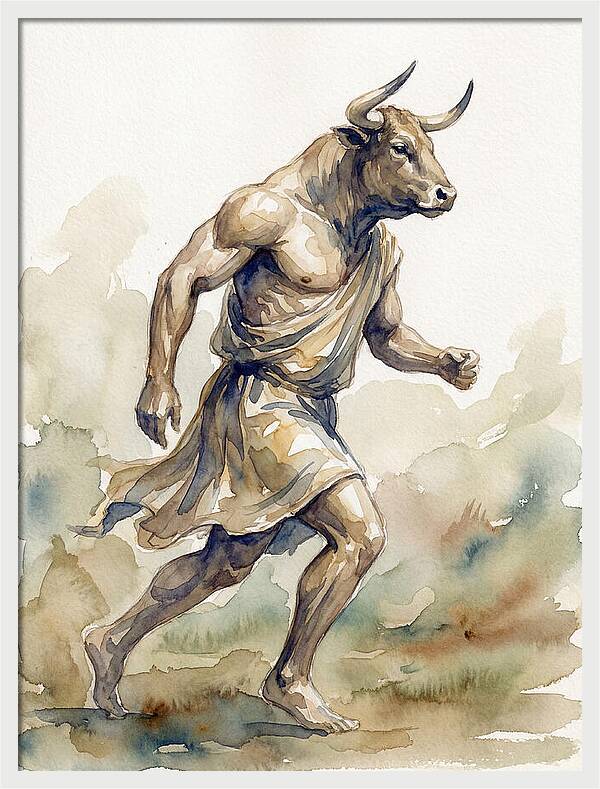 Minotaur In Motion