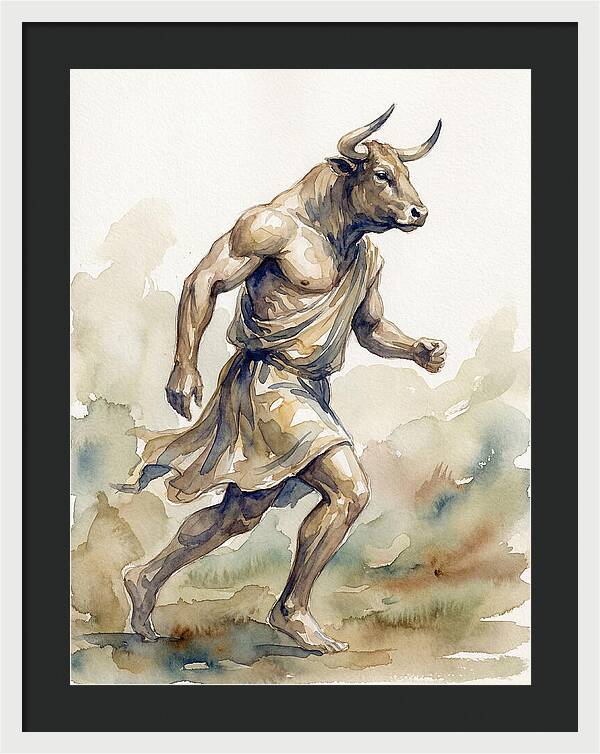 Minotaur In Motion