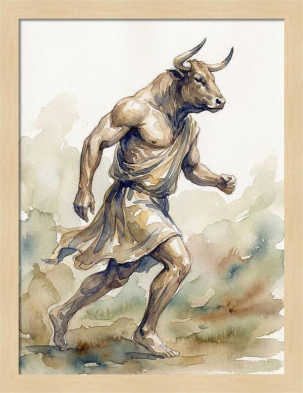 Minotaur In Motion