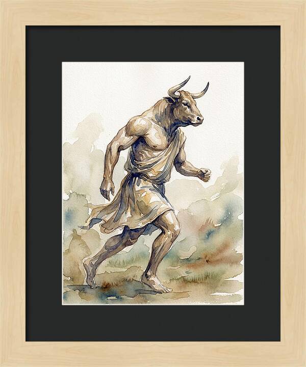 Minotaur In Motion
