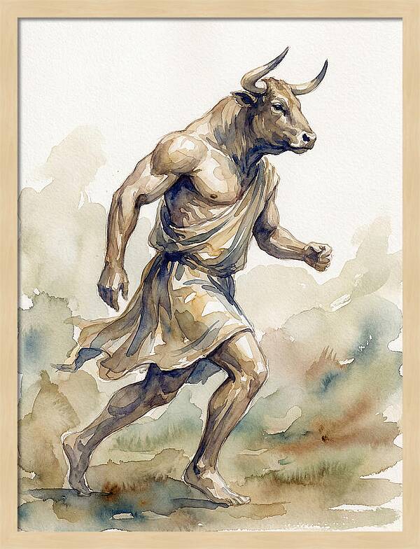 Minotaur In Motion
