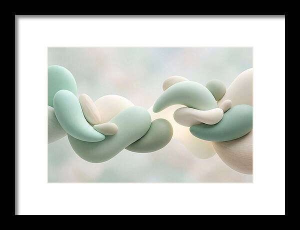 Minty Embrace Of Forms