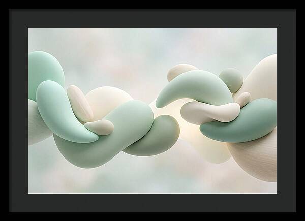 Minty Embrace Of Forms