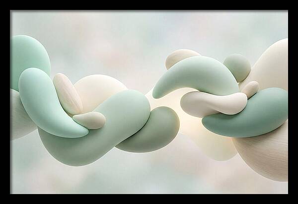 Minty Embrace Of Forms