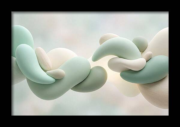 Minty Embrace Of Forms