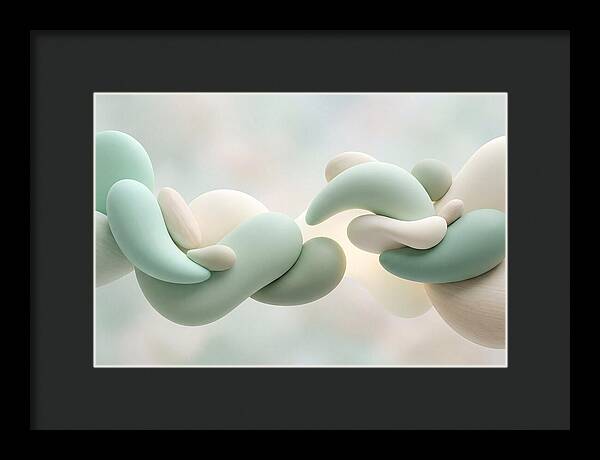 Minty Embrace Of Forms