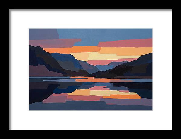 Mirror Stillness At Dawn