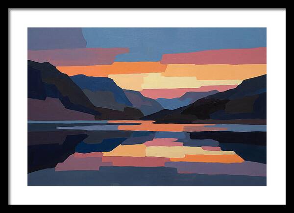 Mirror Stillness At Dawn