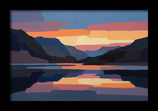 Mirror Stillness At Dawn
