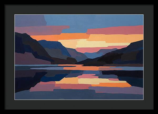 Mirror Stillness At Dawn