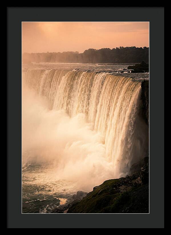 Misty Dusk Over Niagara Falls