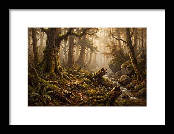 Misty Forest Serenity