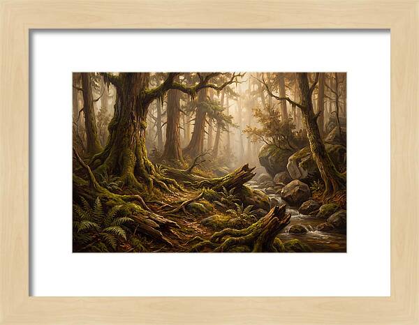 Misty Forest Serenity