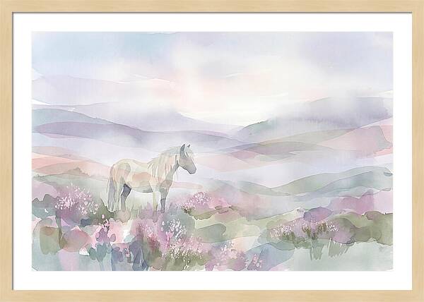 Misty Moorland Pony