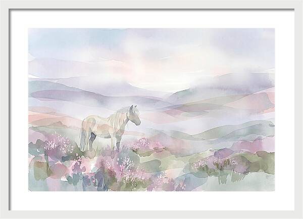 Misty Moorland Pony