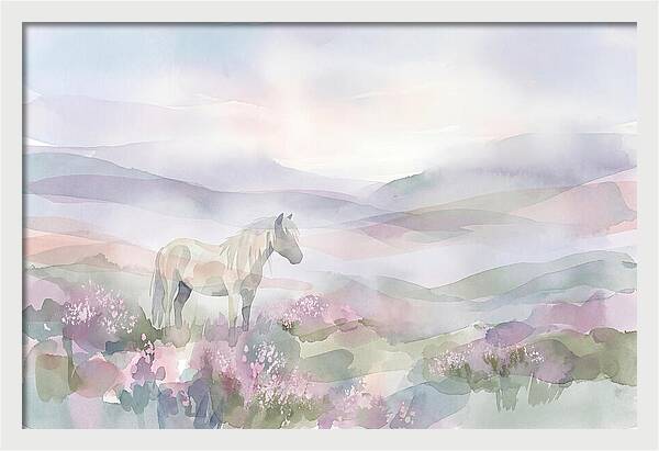 Misty Moorland Pony