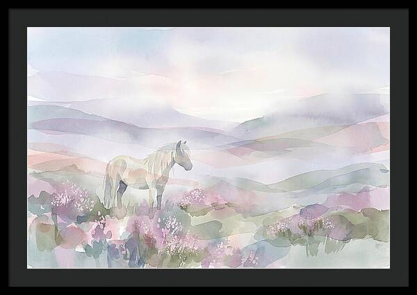 Misty Moorland Pony