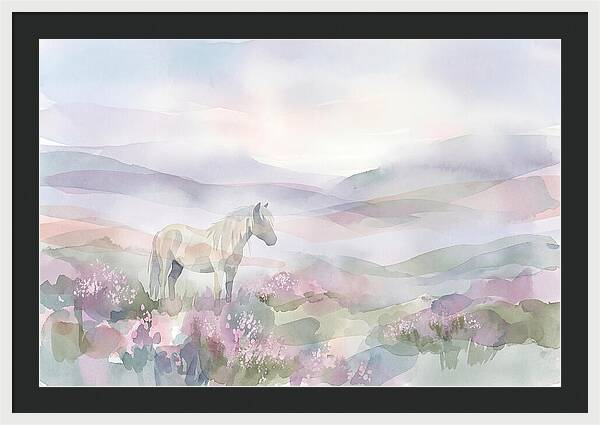 Misty Moorland Pony