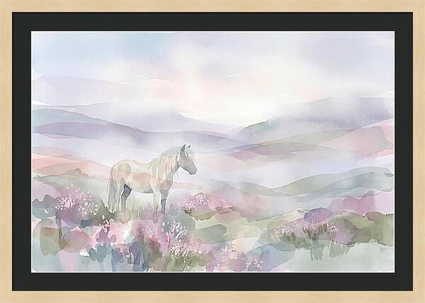 Misty Moorland Pony
