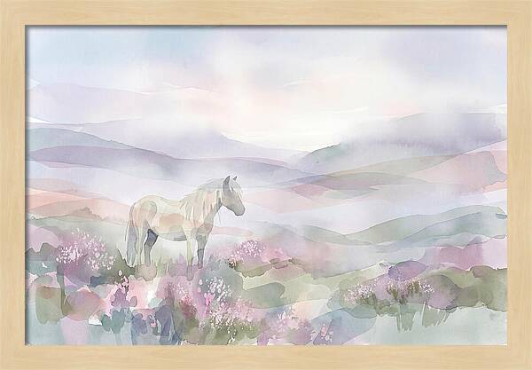 Misty Moorland Pony